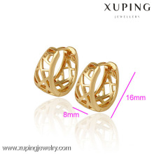 (29788) Xuping joyería moda 18 K oro plateado pendiente de oro para mujer